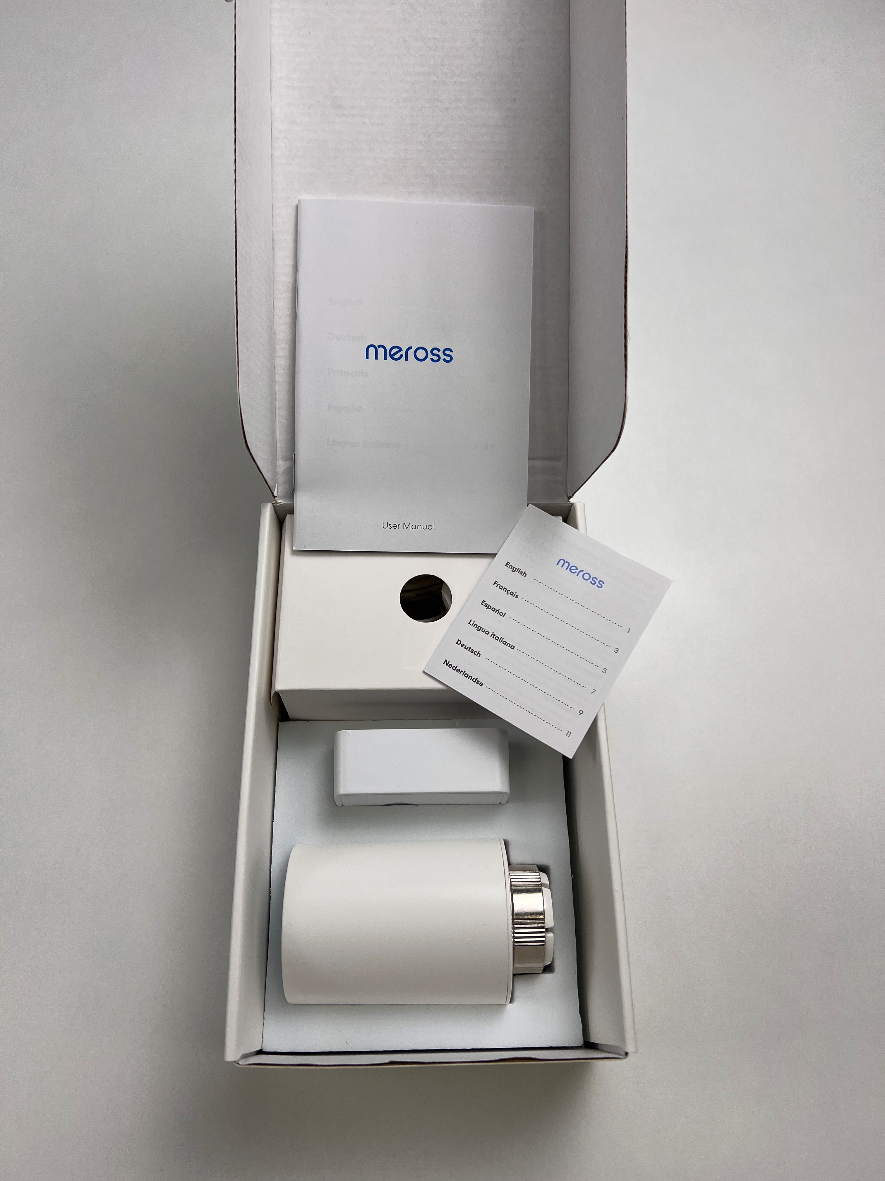 Głowica termostat WiFi Meross  MTS150H zestaw początkowy
