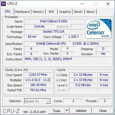 Płyta główna ASROCK G31M-VS + Intel Celeron E1500