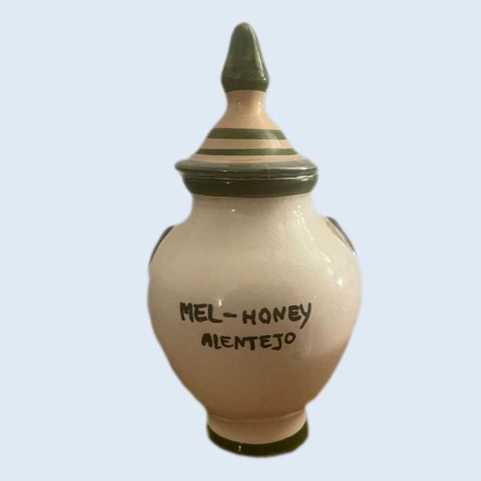Pote de Mel Alentejo em barro Pintado