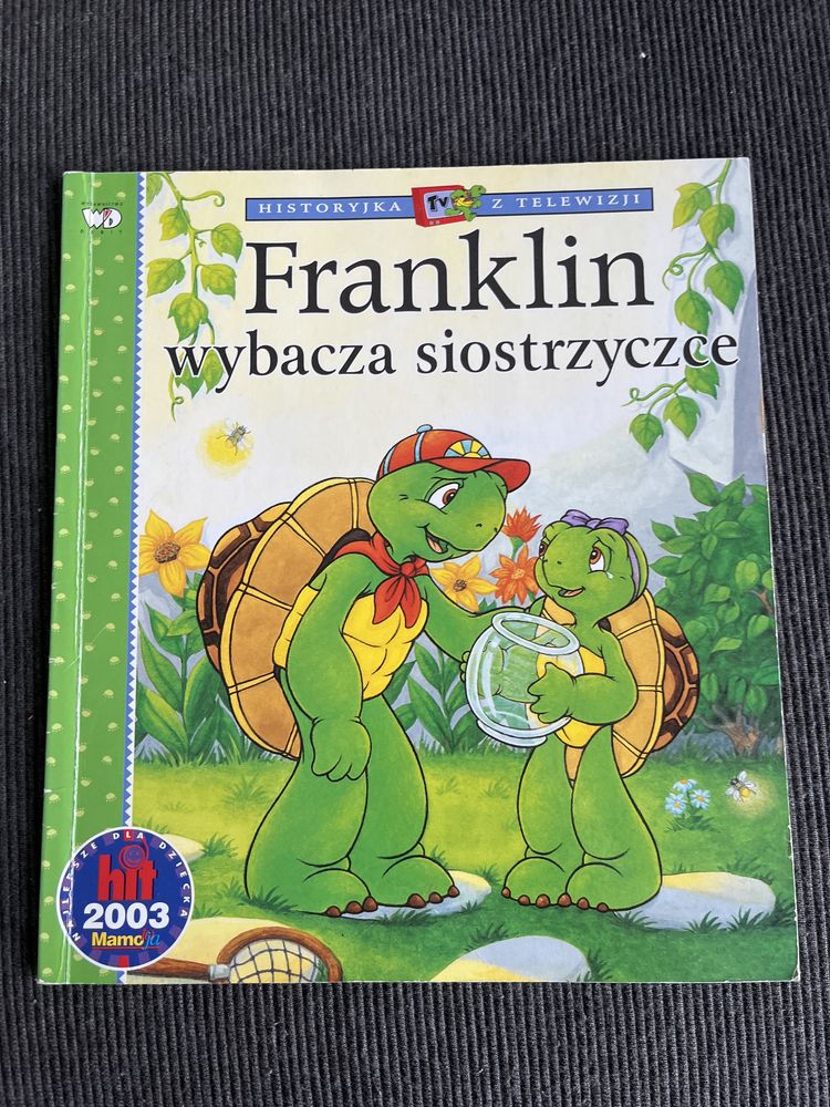 Książeczka Franklin wybacza siostrzyczce