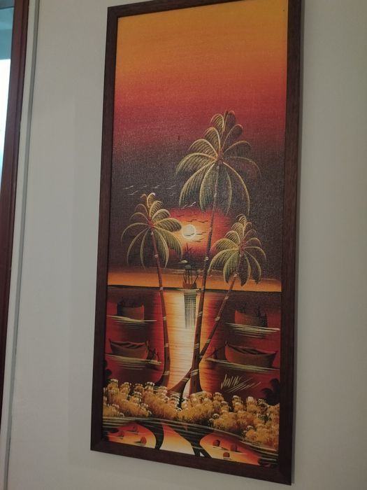 Tela óleo Brasil Nordeste