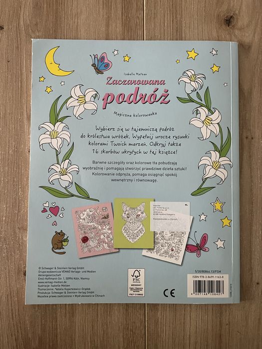 Kolorowanka Zaczarowana podróż