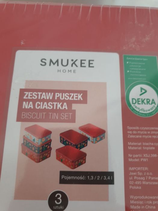 Świąteczne przybory kuchenne. + gratis. Nowe.