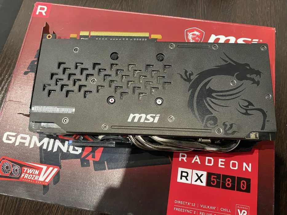 Відеокарта Amd msi red dragon Rx 580 4 gb ddr5