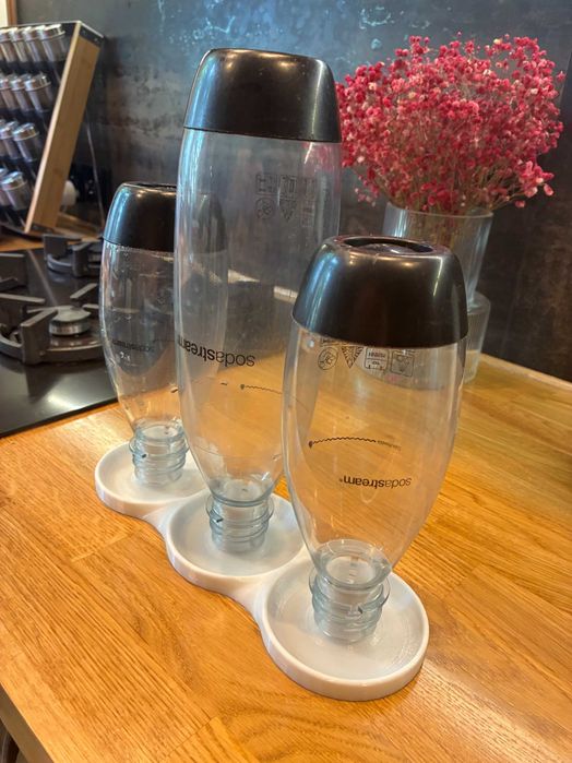 Podstawka osuszacz na butelki SodaStream/DAFI - 3 butelki