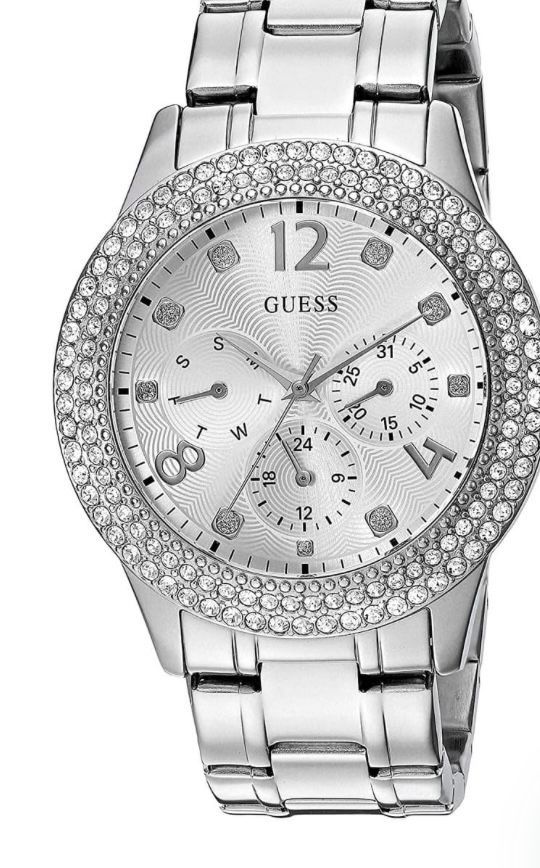 Часы женские guess silver 40 mm