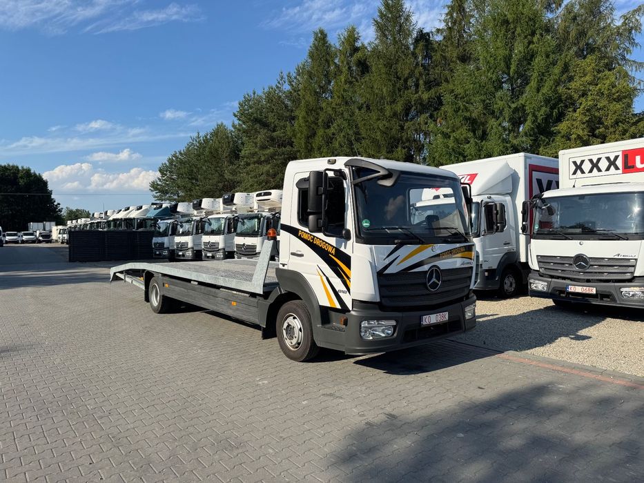 Mercedes-Benz ATEGO 818 821 921 1018 1221 1218 1224 1523 1527  Mercedes Atego 818 ,3 osobowy Laweta ,Pomoc Drogowa, ASISTANCE ADAC