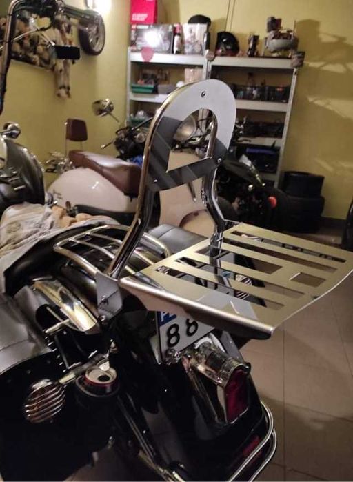 Bagażnik chopper cruiser Honda Yamaha Kawasaki Suzuki Harley