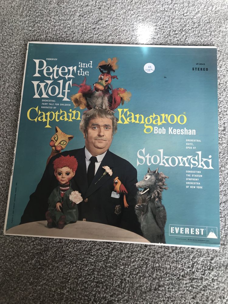 Vinil Prokofiev Peter and The Wolf