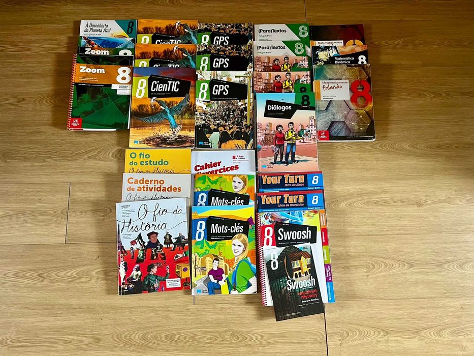 Livros escolares - 8ºANO