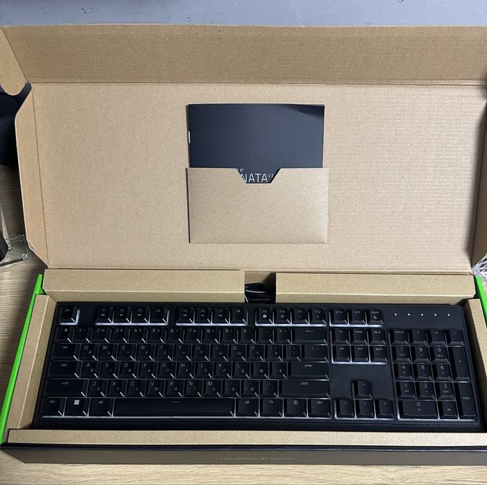 Клавіатура дротова Razer Ornata V3 X UKR USB Black