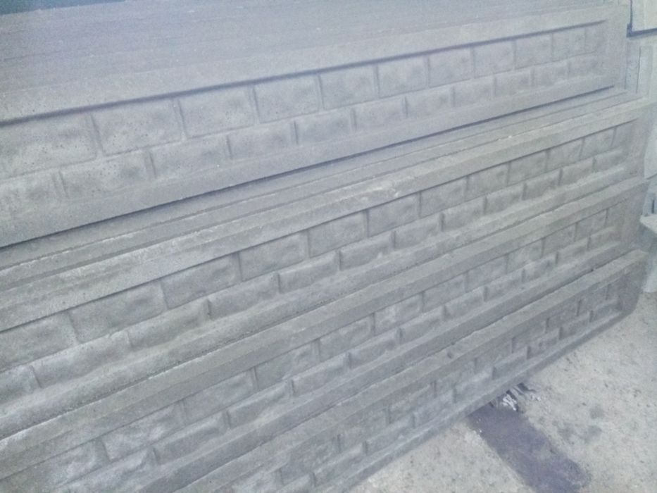 Podmurowka pod panele ogrodzeniowe slupki betonowe łączniki