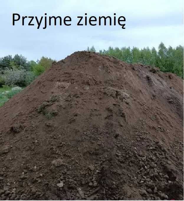 Przyjmę ziemie na podwyższenie terenu