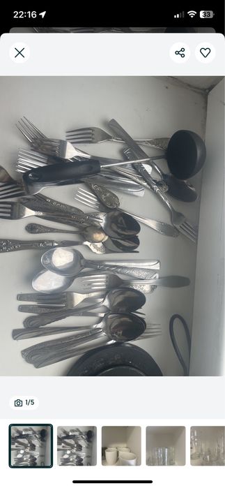 Продам посуд, стакани, бокали, кружки, столові прибори.