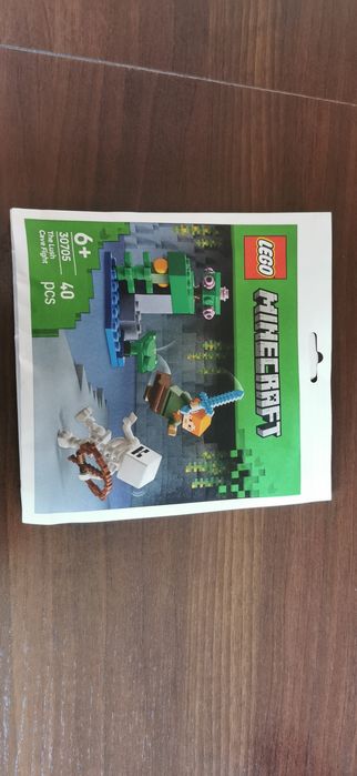 LEGO Nowy Minecraft Walka w jaskini 30705 i 21266 Bitwa na moście Neth