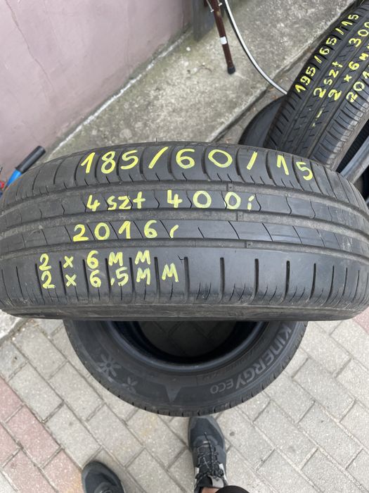 Komplet opon letnich Hankook 185/60/15 2016r Promocja!