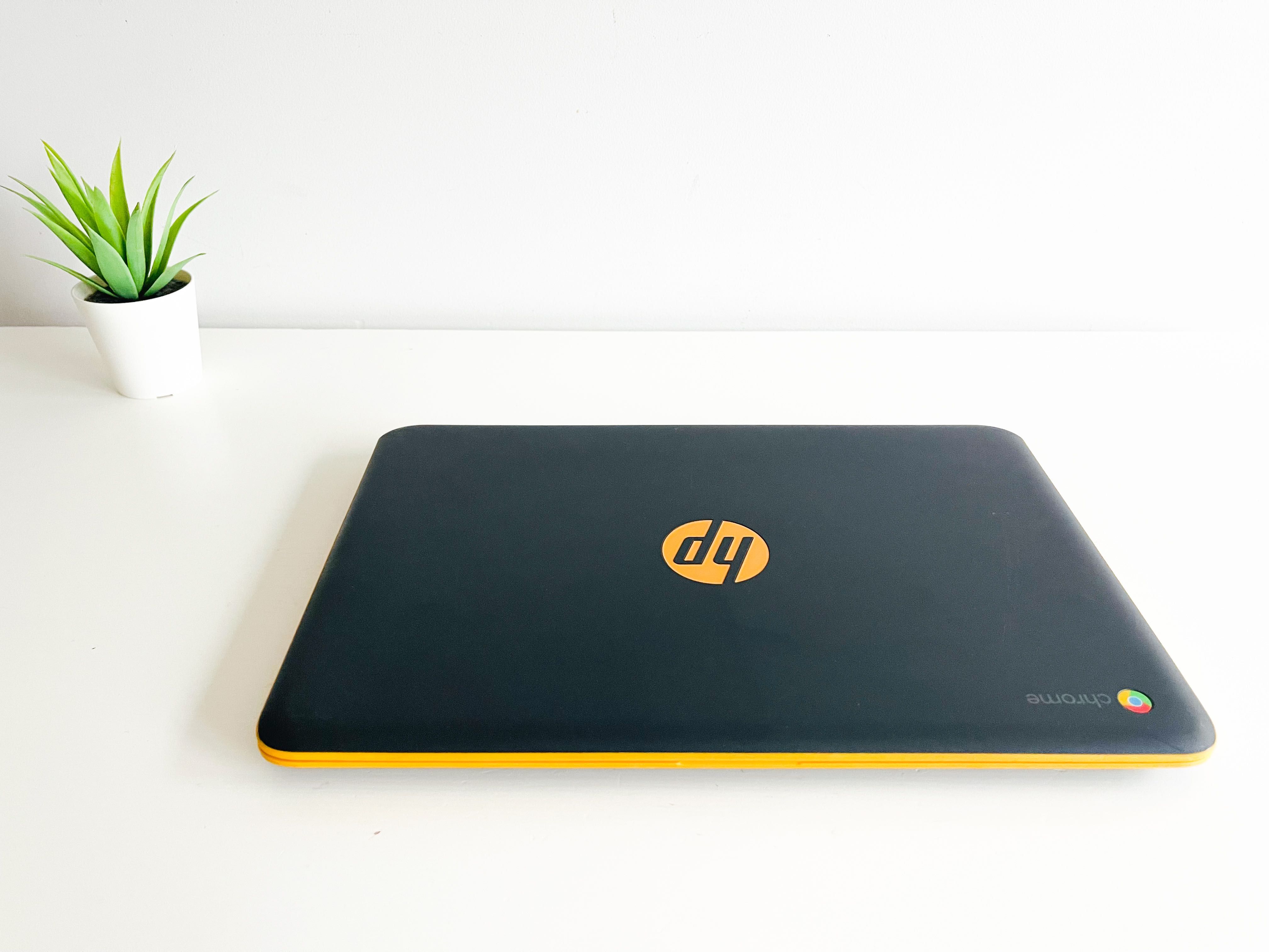 HP Chromebook 11 Orange - 1 Ano de Garantia