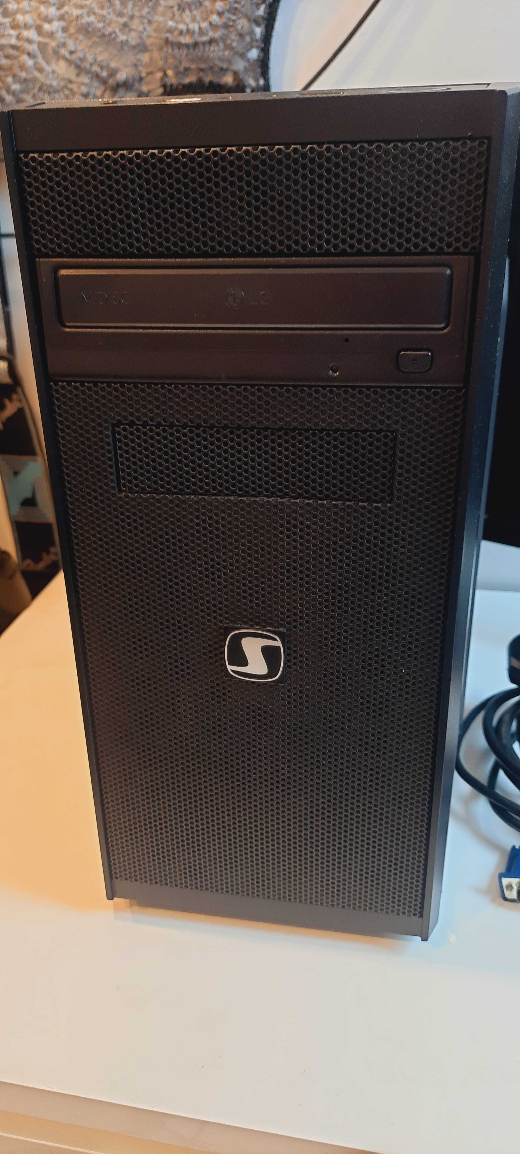Komputer stacjonarny WIN10 IntelCore i3-4170 3.79 Ghz + monitor 22"