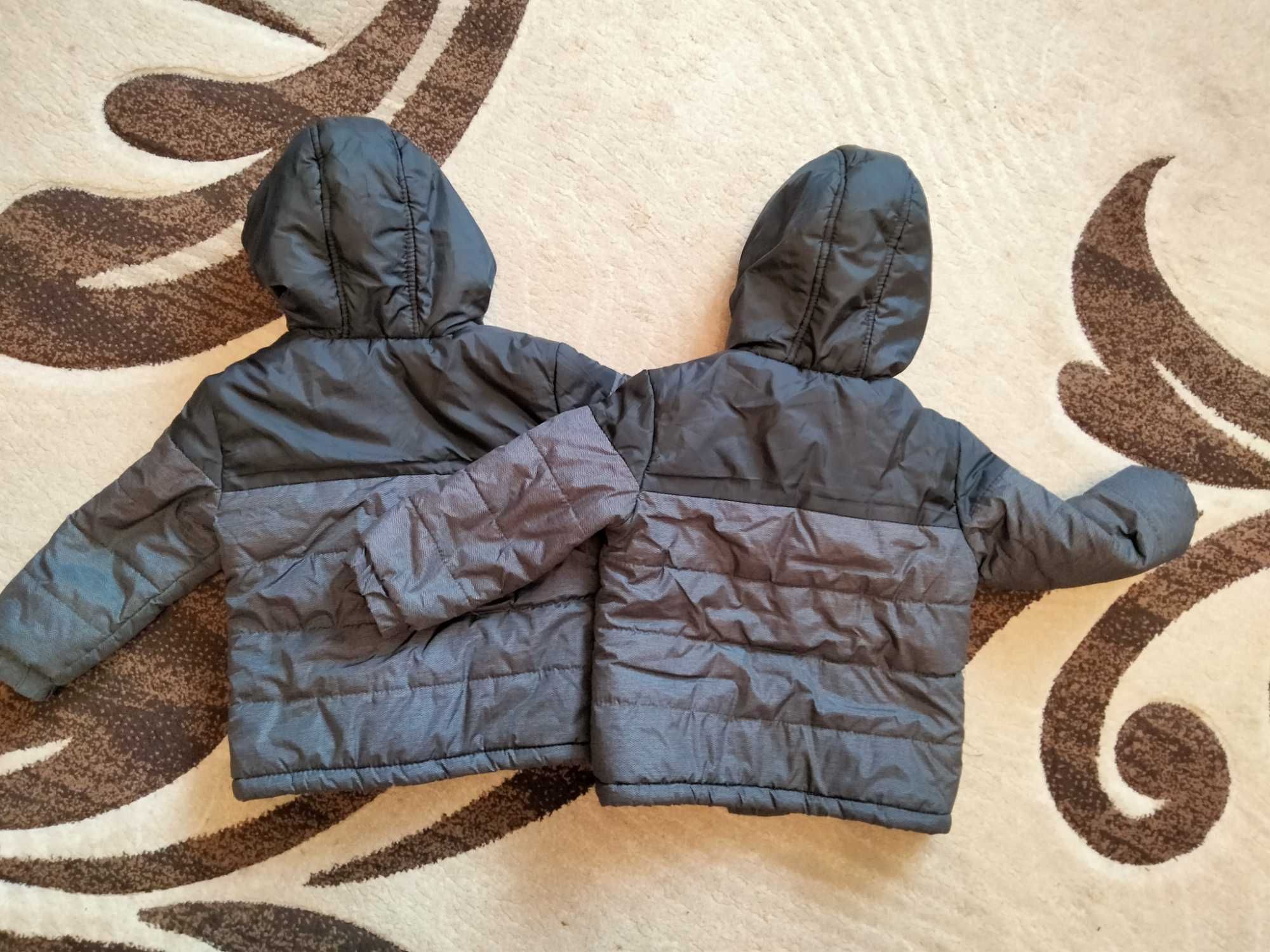 Куртки демісезонні для хлопчиків двійні