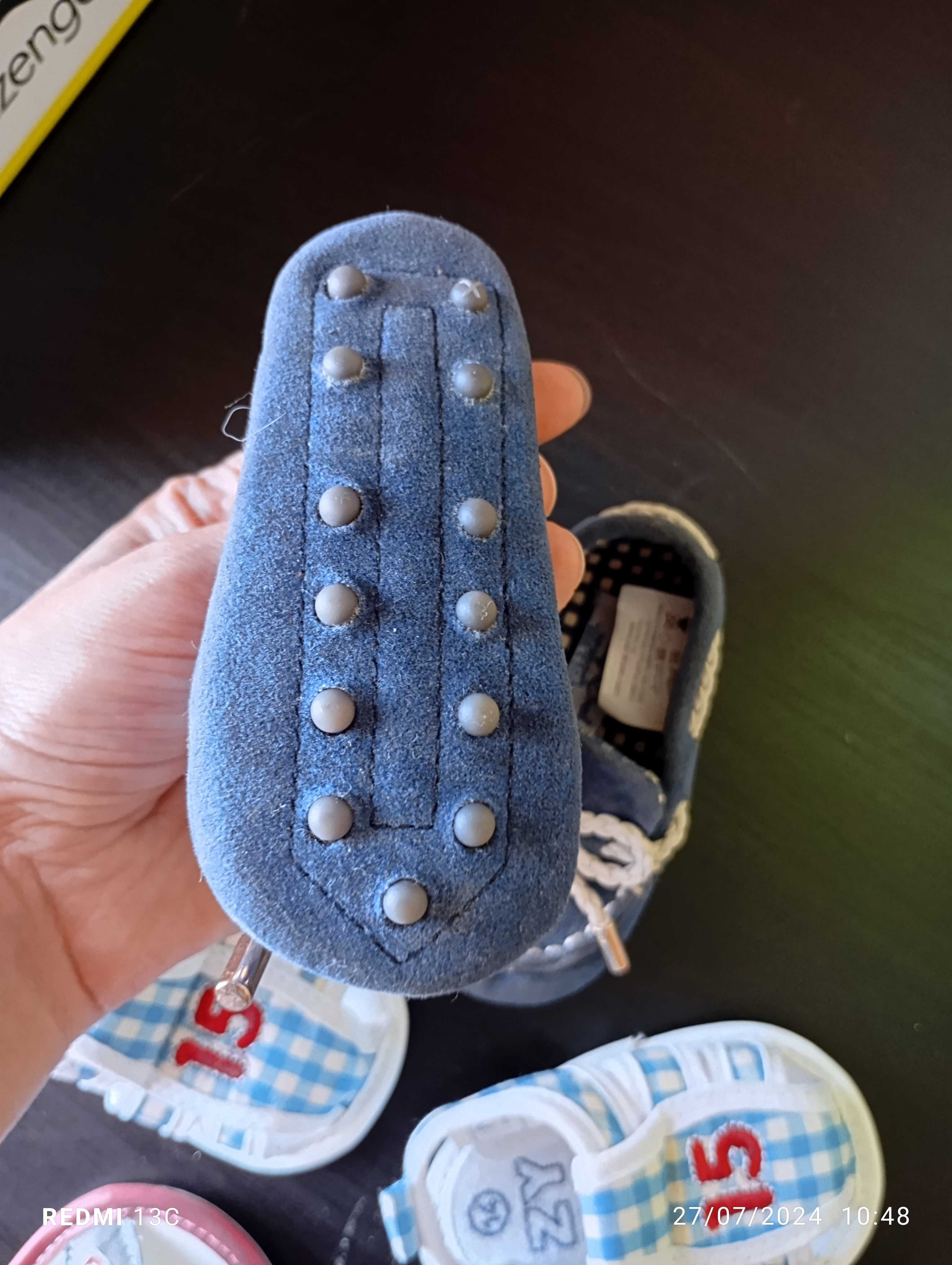 Lote de sapatos de bebé