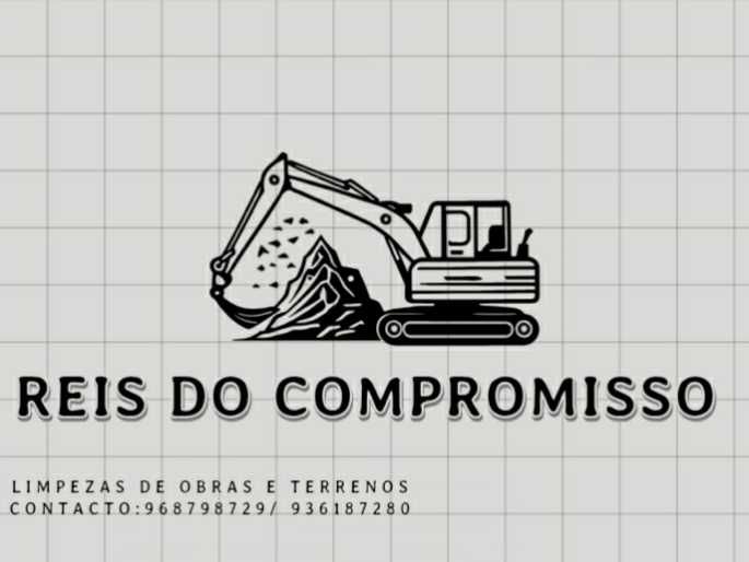 Limpeza de entulhos obras e terrenos