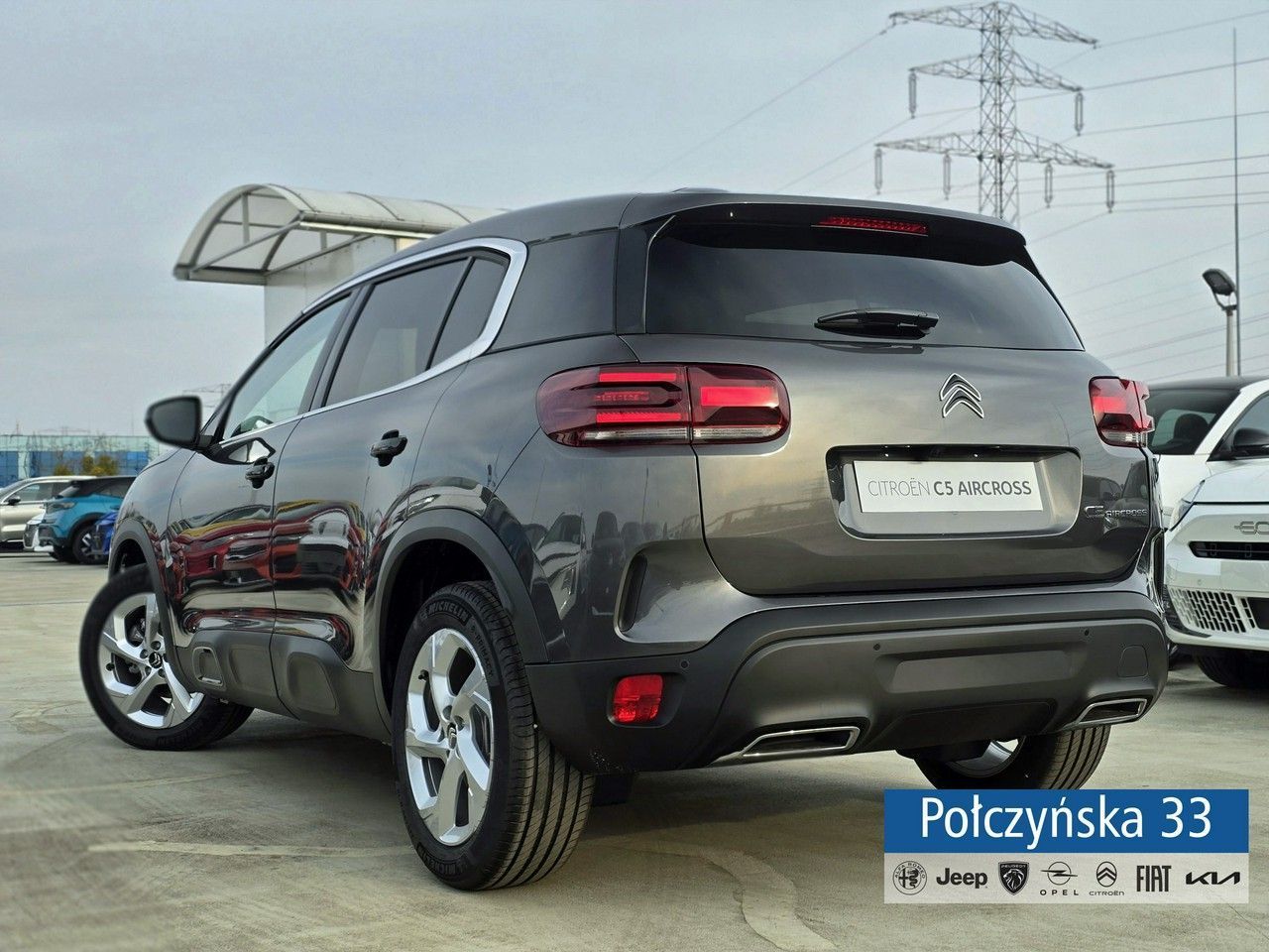 Citroën C5 Aircross Hybrid 145 KM e-DCT6 wersja Plus | Szary | 2024