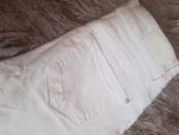 Spodnie białe czarne rurki skinny push up seksowne Bershka 36 ideał