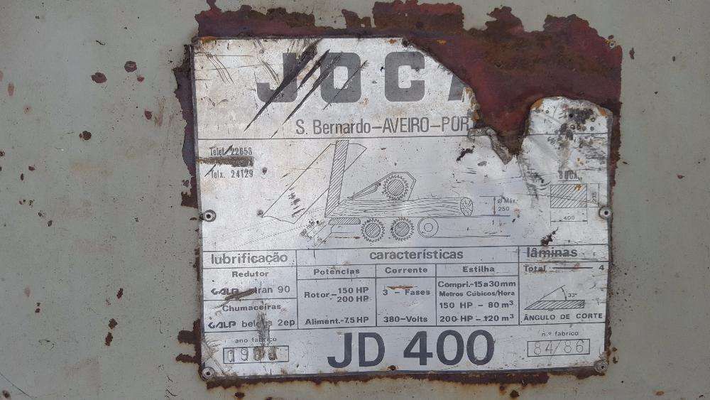 Destroçador de madeira JOCAR JD400 para serração