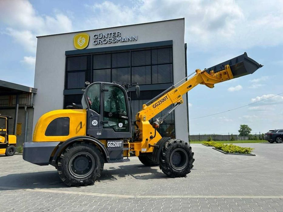 Nowa Ładowarka Teleskopowa Günter Grossmann GG2500 udźwig 2500 kg
