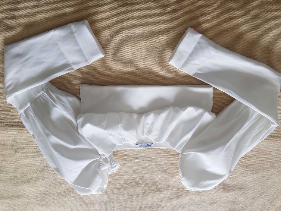 Corpete com manga Zara branco