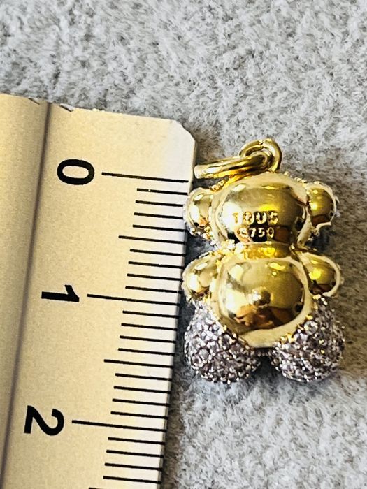 Tous nowa zawieszka 1.5 cm srebro vermeil