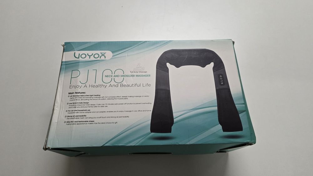 VOYOR HEALTH PJ100 - Massajador de Pescoço e Ombros