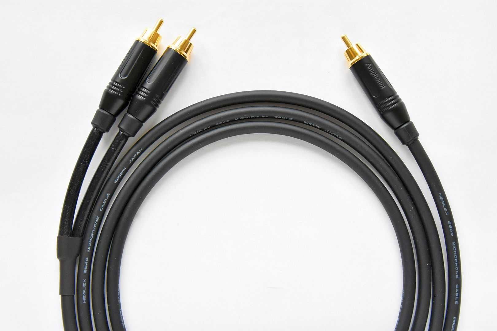 Kabel do subwoofera MOGAMI NEGLEX 1/1,5/2/3/4/5 m wzmacniacz