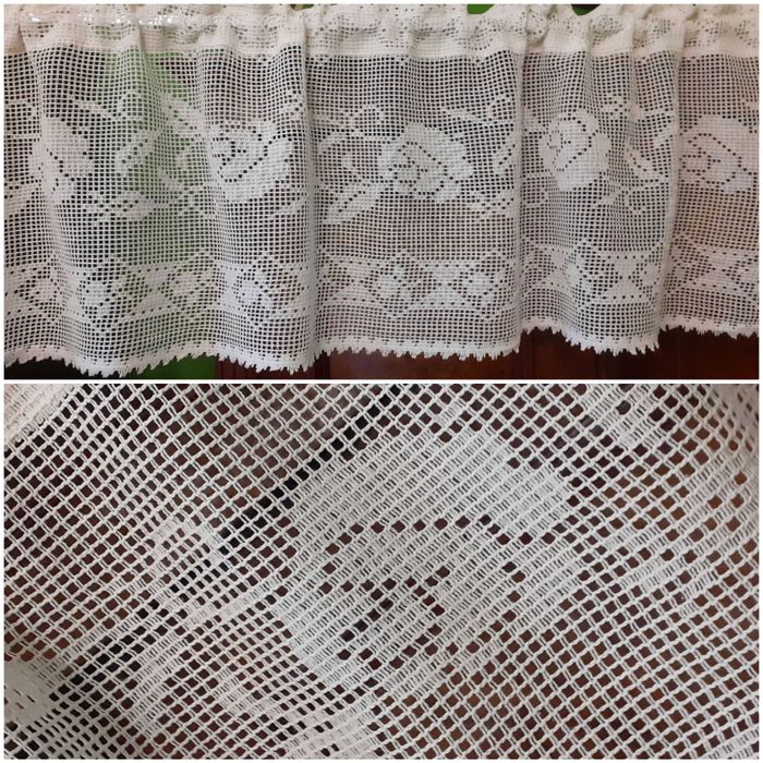 Lamberkina bawełniane koronka wzór Róże