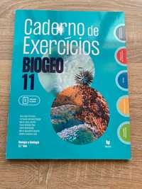 Caderno de Exercícios de Biologia/Geologia do 11º Ano Texto Editora.