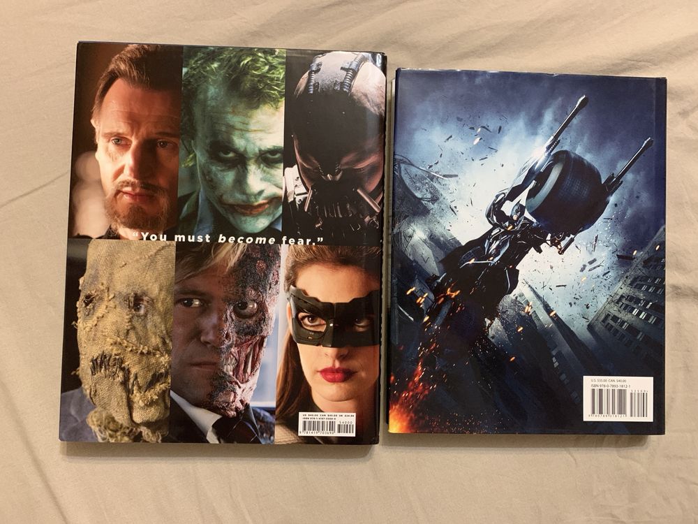 The Dark Knight. Making of trilogy. Christopher Nolan. Batman books