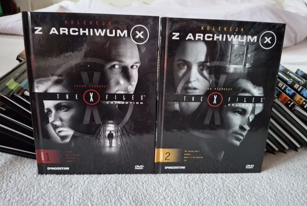 Filmy dvd Z archiwum X kolekcja Deagostini 53 filmy komplet