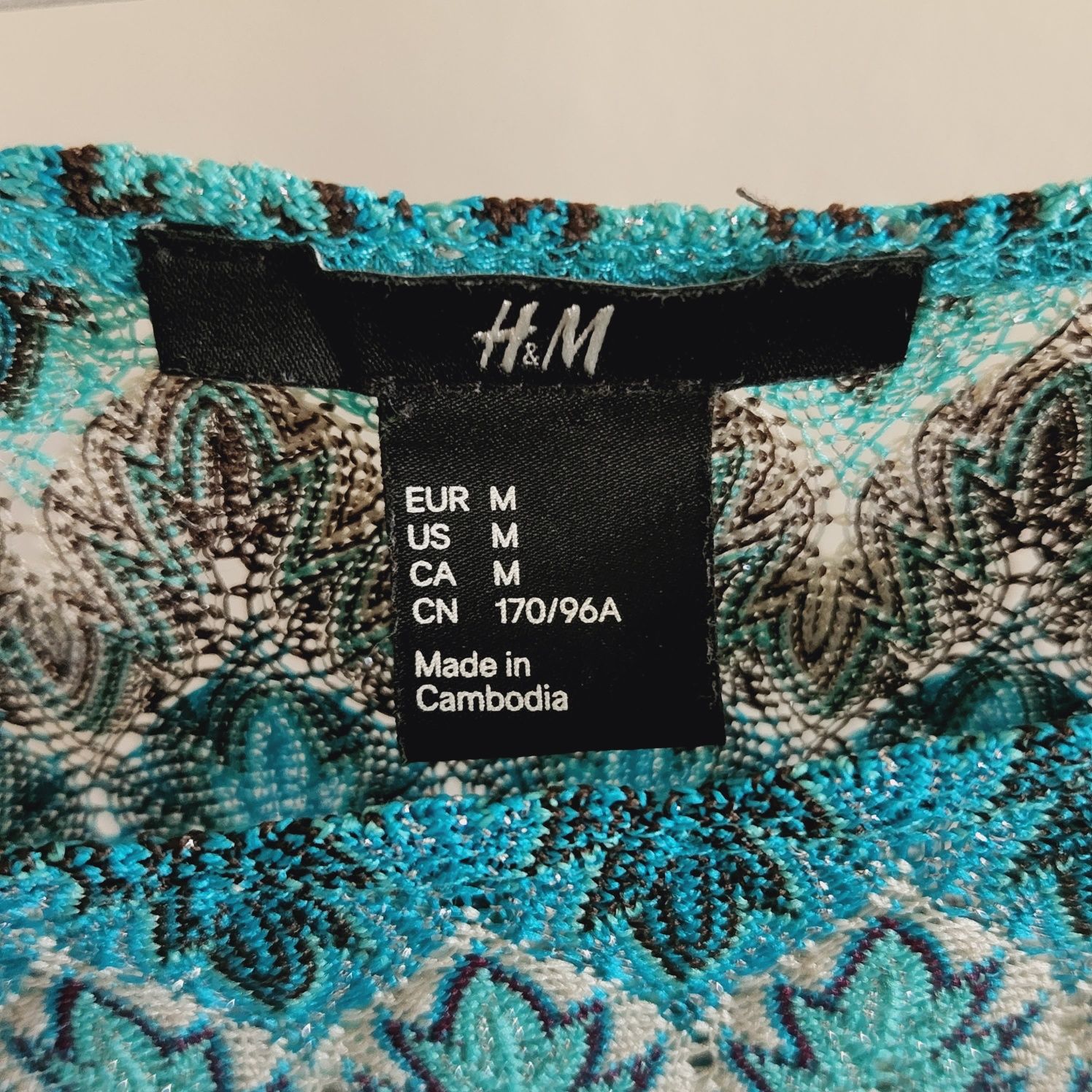 Блузка з коротким рукавом h&m