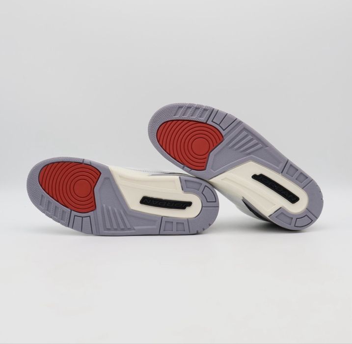 Air Jordan 3 retro summit  white/fire red-crment US 12,5