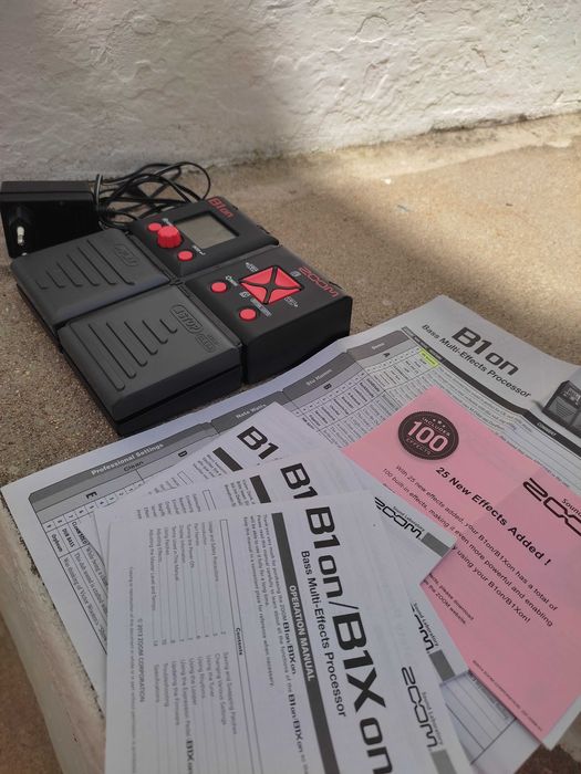 Multi efeitos baixo Zoom B1On