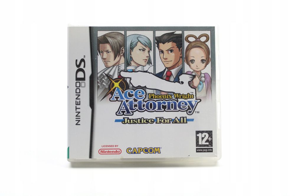Phoenix Wright: Justice For All Nintendo Ds Pudełkowa