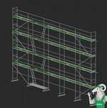 Rusztowania, Zestaw Rusztowanie PIN74 - 150m2 od producenta