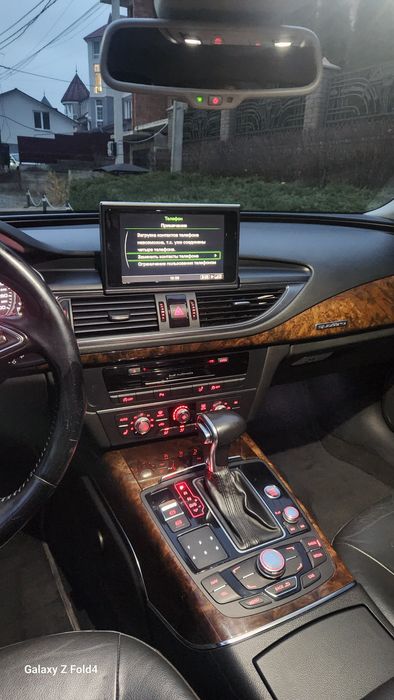 Audi A7 s line матриція проекція