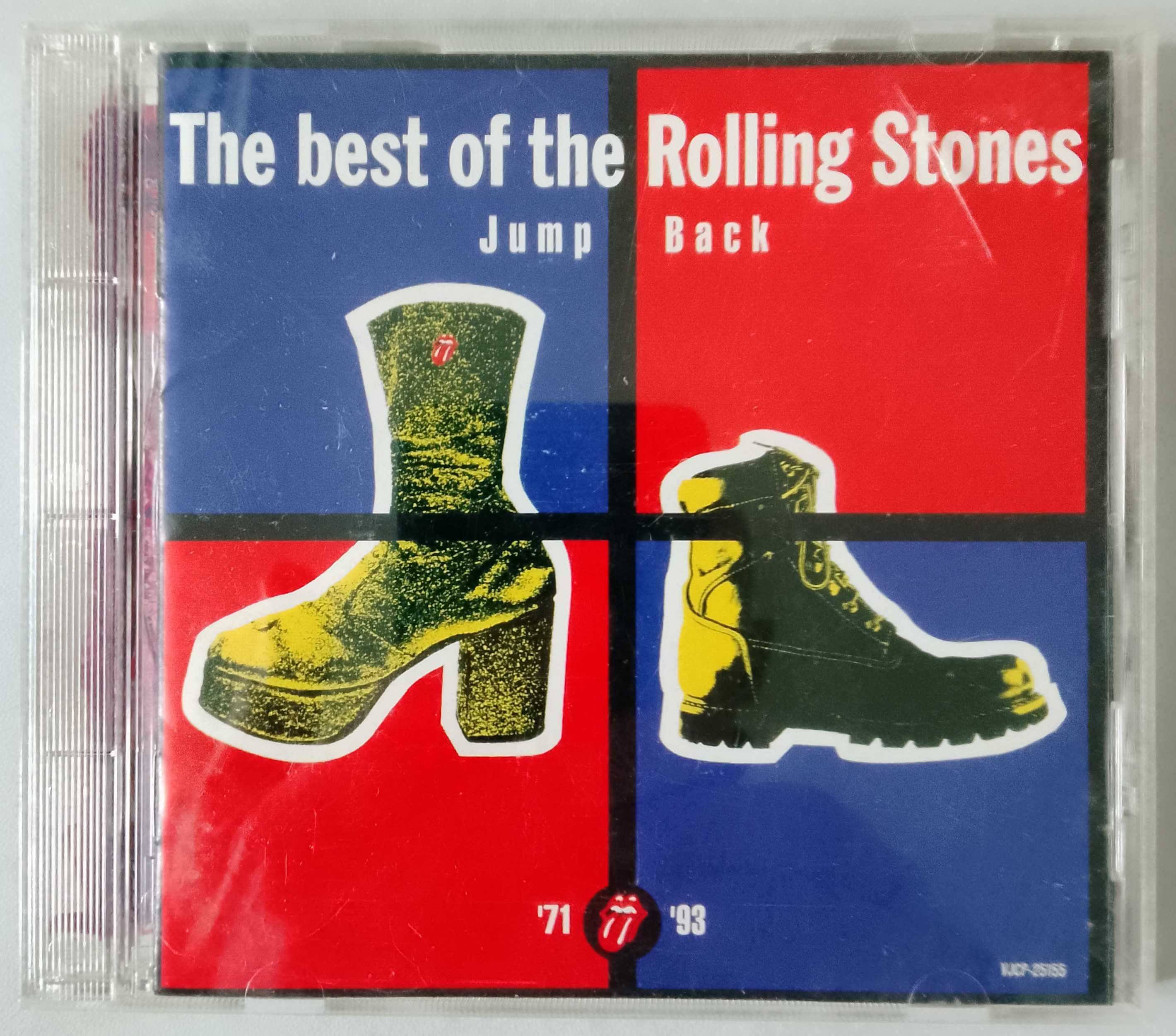 CD The Best Of The Rolling Stones '71 - '93 (1995, Virgin VJCP, Japan)