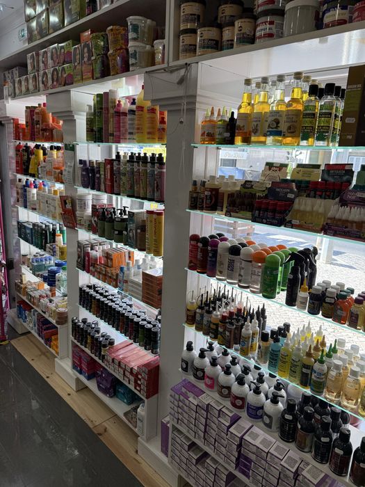 Prateleiras cosmeticos