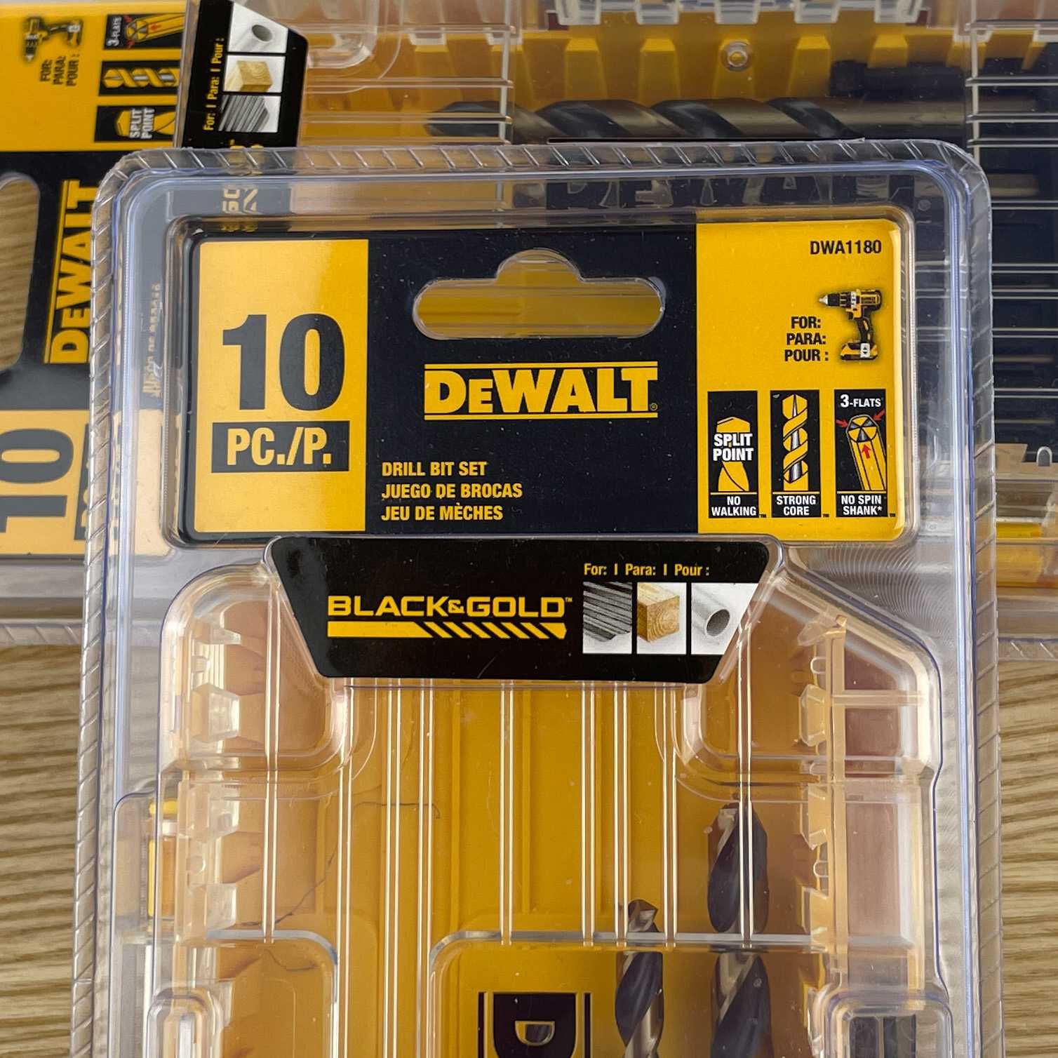 Набор сверл Dewalt Black&Gold