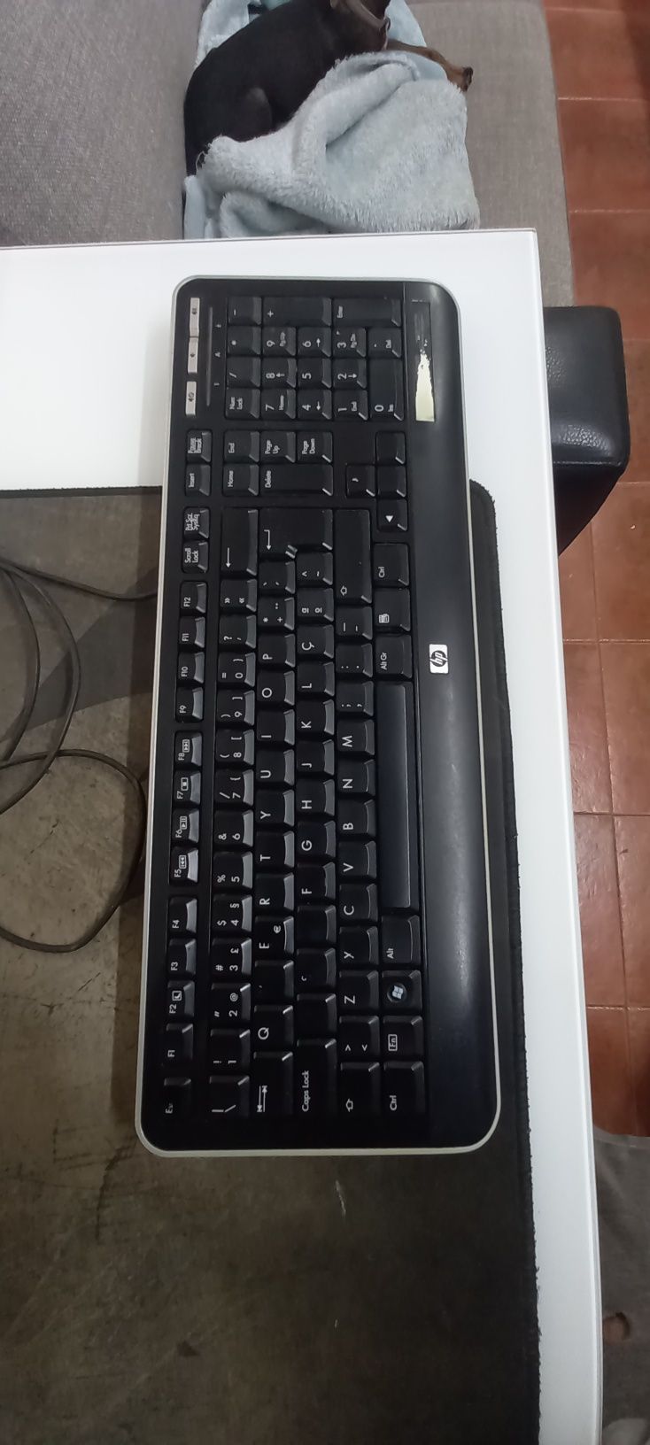 Teclado HP mais rato,valor só hoje e amanhã