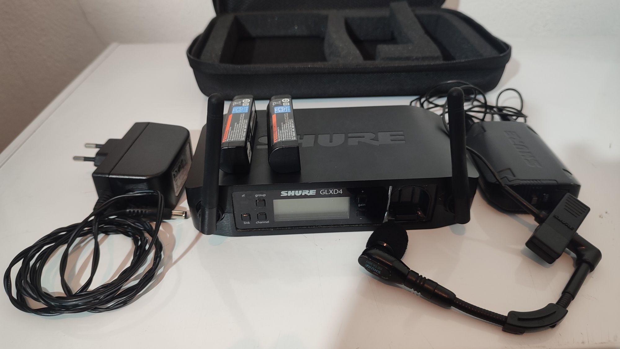 Sistema SHURE profissional  + Micro Beta 98H/C