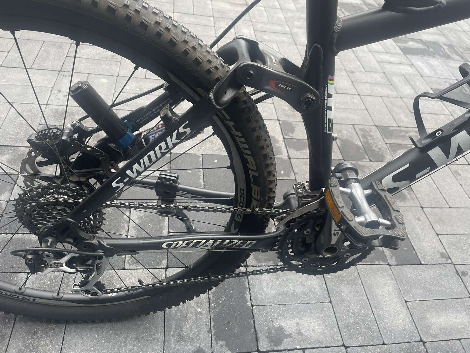 Гірський велосипед двухпідвіс SPECIALIZED S-WORKS