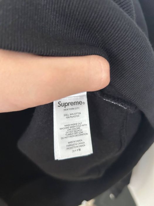 Supreme x Thrasher zip hoodie